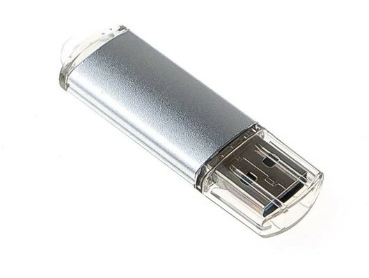 USB Флеш Mirex 16Gb UNIT SILVER (13600-FMUUSI16)